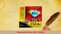 PDF  Macworld Mac OS X Bible Read Online