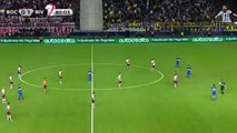 Gestos de Daniel Osvaldo y Cata Díaz a la hinchada de River Boca Juniors vs River Plate 0