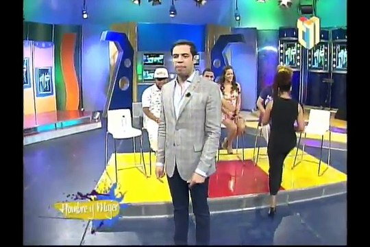 Hombre y Mujer Mas Roberto Cheddy Garcia, Fausto Mata, Chimbala, Diomary, Mabel Henrique