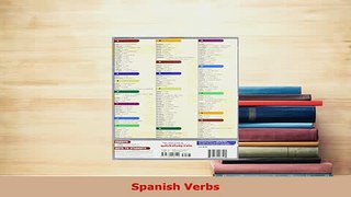 PDF  Spanish Verbs Read Online