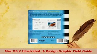 PDF  Mac OS X Illustrated A Design Graphic Field Guide Download Full Ebook