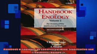 READ book  Handbook of Enology The Chemistry of Wine Stabilization and Treatments Volume 2 READ ONLINE