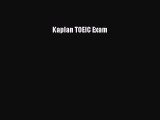 Read Kaplan TOEIC Exam Ebook Free