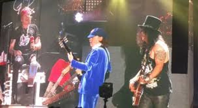 Guns N' Roses with Angus Young Whole Lotta Rosie Official Music Video 2016 Coachella 2016