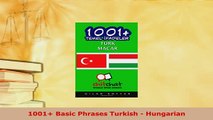 PDF  1001 Basic Phrases Turkish  Hungarian Download Online