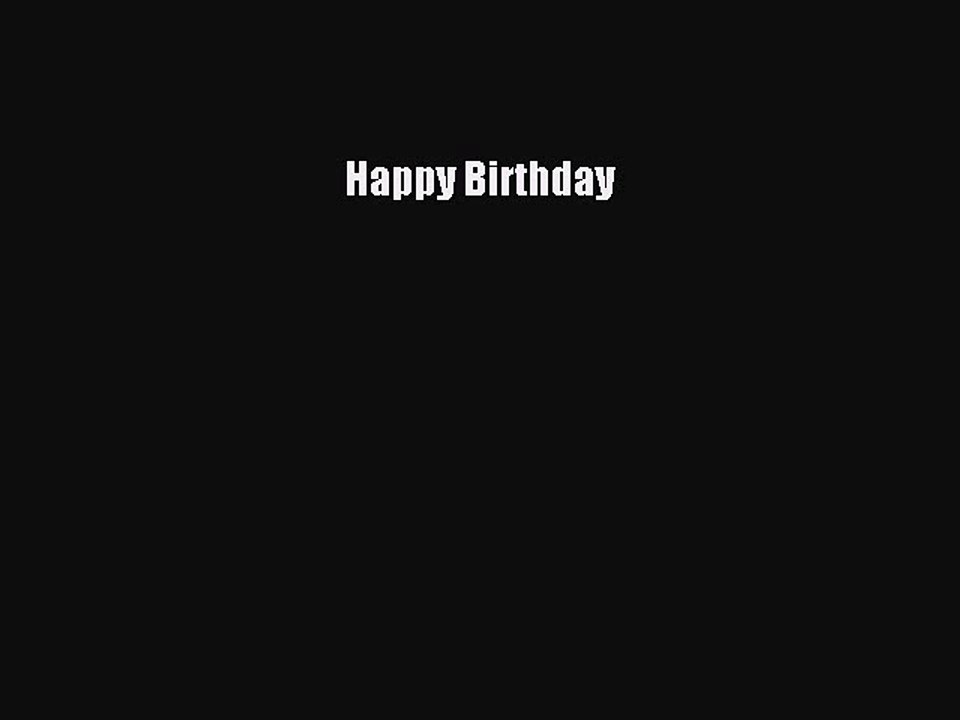 Read Happy Birthday Ebook Free
