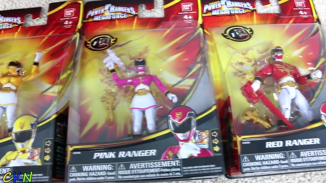 Power Rangers Super Megaforce Giant Surprise Toys Egg Opening With Red Ranger Silver Range
