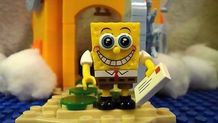 A Lego/Mega Bloks Spongebob Christmas