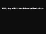 Read AA City Map & Mini Guide: Edinburgh (Aa City Maps) Ebook Free