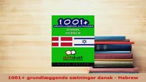 PDF  1001 grundlæggende sætninger dansk  Hebrew Download Full Ebook