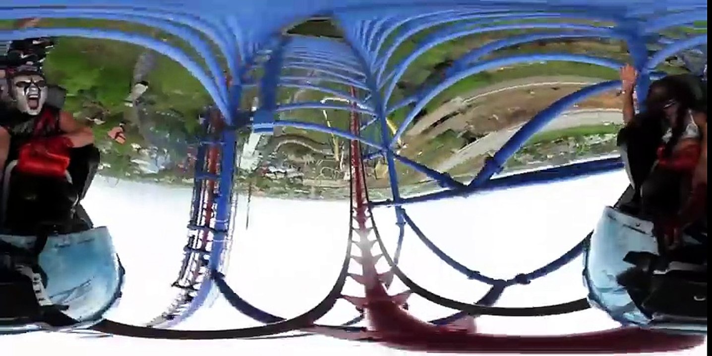 Take a roller coaster ride in 360° with Stardust, Eden and Referee John Cone