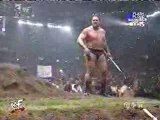 Mankind & The Rock vs. Big Show & Undertaker