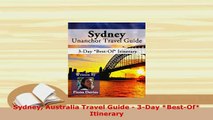 PDF  Sydney Australia Travel Guide  3Day BestOf Itinerary Read Online
