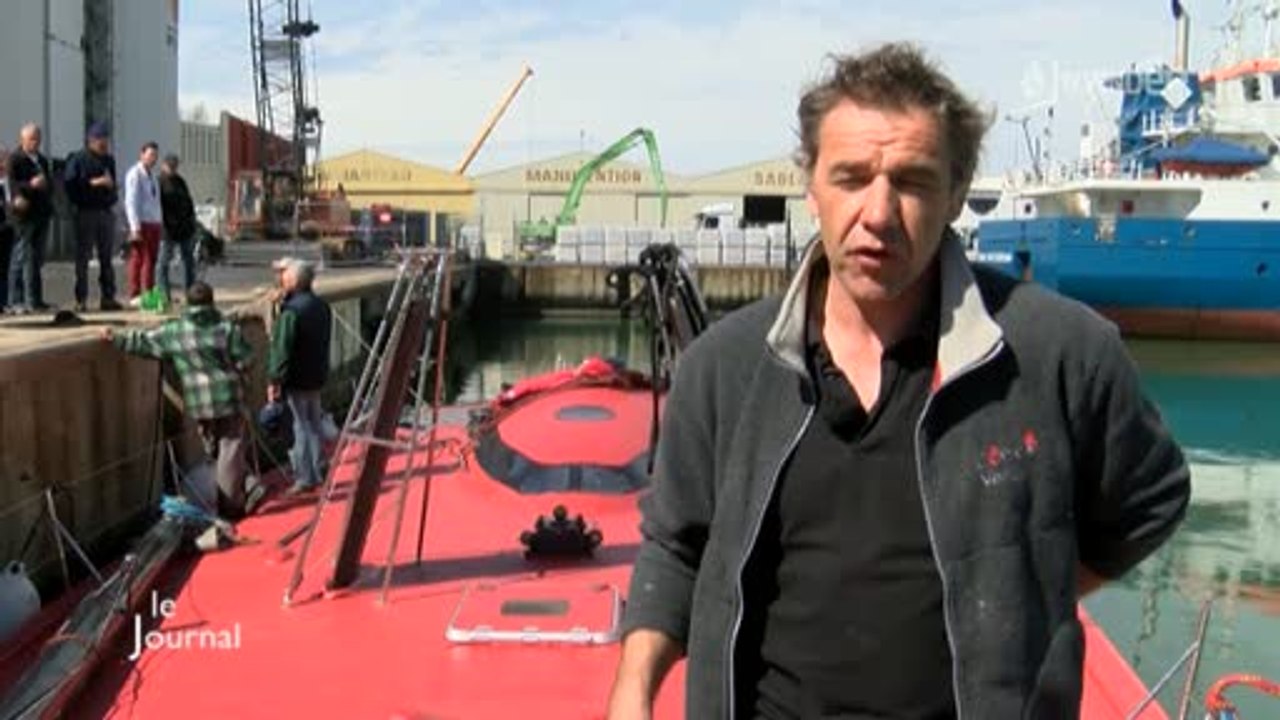 Vendée Globe 2016 : "Come-in-Vendée" est remis à l'eau