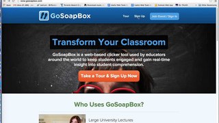 How to use GoSoapBox, a back channeling web tool, for Judaic instruction
