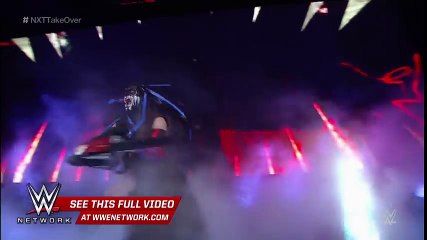 The Demon carries out another extraordinary entrance  NXT TakeOver  Dallas on WWE Network