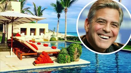 ¡George Clooney vende casa en Cabo por $100 millones de dólares!