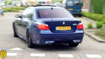 7 Crazy tuned BMW M5's_ Drifting, Revving, Accelerations!