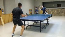 table tennis Academtour 231 - 2 полуфинал Ушаков - Саяпов