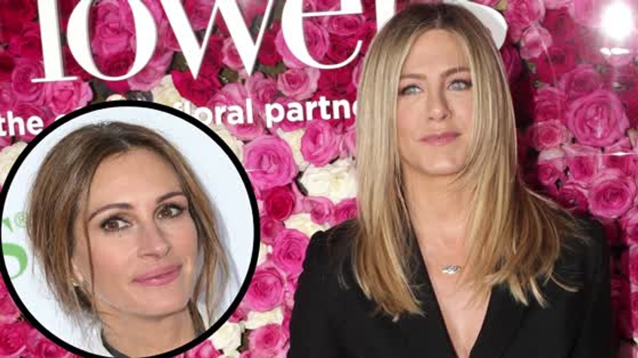 Jennifer Aniston war von Julia Roberts eingeschüchtert