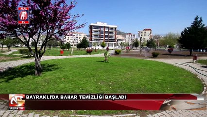 Bayraklı'da Bahar Temizliği Başladı