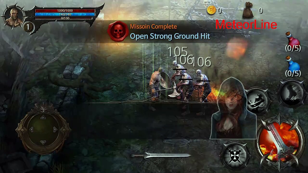 Blood warrior gameplay android ios