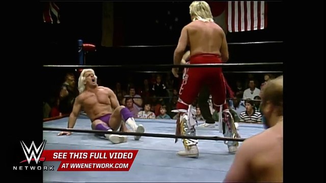 Ric Flair vs. Ricky Morton - NWA World Championship Wrestling, April 12, 1986 WWE Network