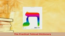 PDF  The Practical Talmud Dictionary Download Full Ebook