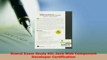 PDF  Scwcd Exam Study Kit Java Web Component Developer Certification Download Online