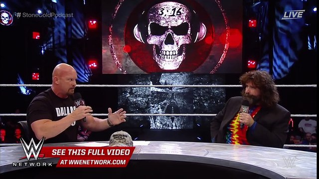 Mick Foley talks his about his notoriously high pain threshold Stone Cold Podcast, WWE Network