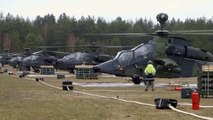 Tiger Helicopter Takeoff – German Armys Deadly Attack Helicopter