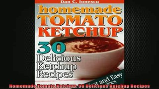 FREE DOWNLOAD  Homemade Tomato Ketchup 30 Delicious Ketchup Recipes  DOWNLOAD ONLINE