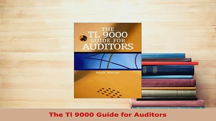 PDF  The Tl 9000 Guide for Auditors PDF Full Ebook