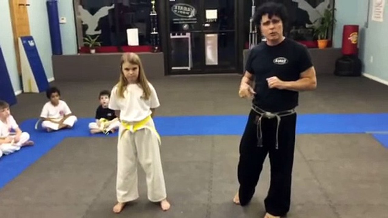 Karate World beginner self defense curriculum for kids/self