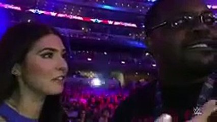 Cathy Kelley seeks out the  Shocked Undertaker Guy  in the WrestleMania 32 crowd  April 3, 2016