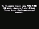 [Read book] The Philosophy of Symbolic Forms - THREE VOLUME SET - Volume 1: Language Volume