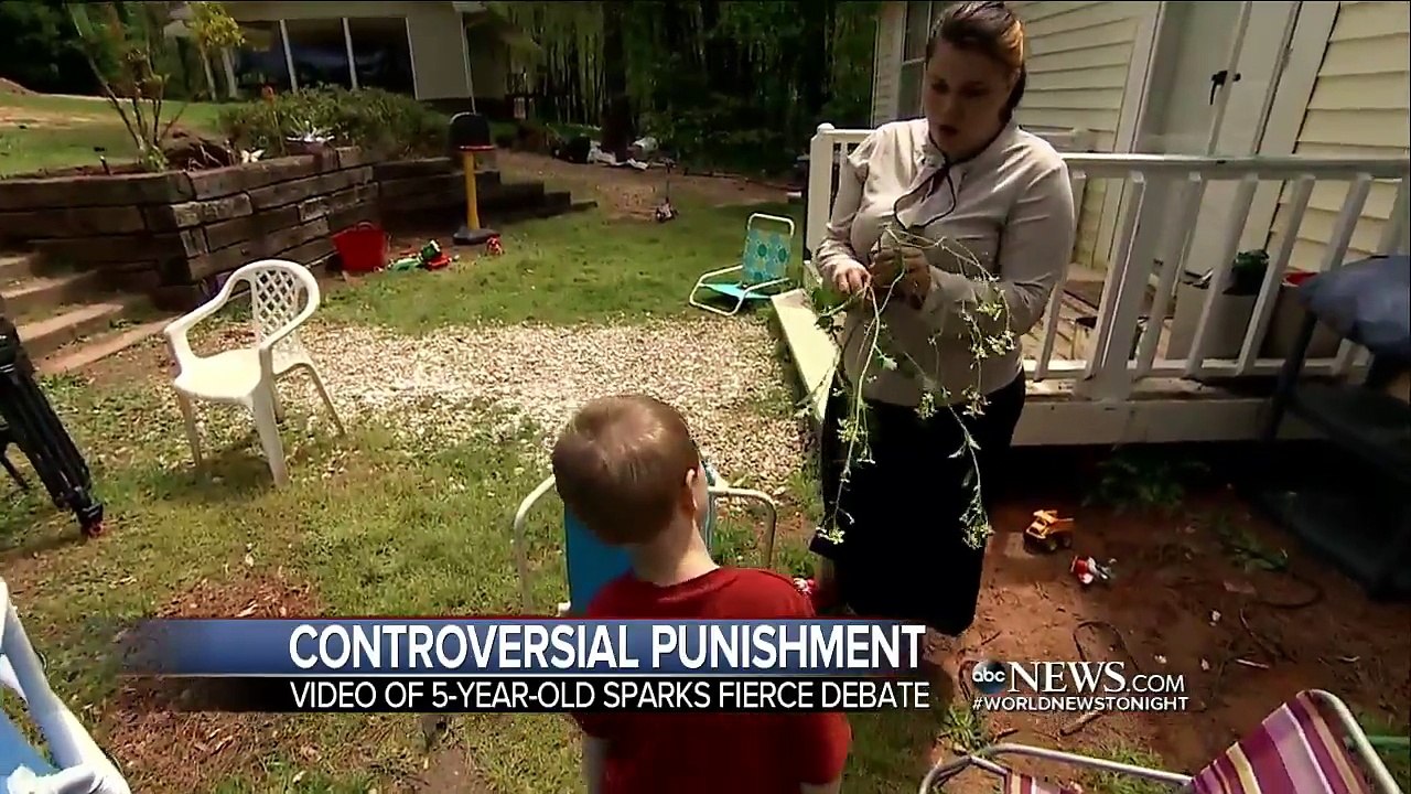 Mother Records 5-Year-Old Being Spanked at School