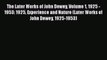 [Read book] The Later Works of John Dewey Volume 1 1925 - 1953: 1925 Experience and Nature
