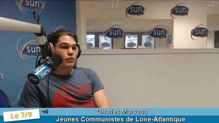 Sun Poltique - 18 avril 2016 - Charles Marsaud, Jeunes Communistes de Loire-Atlantique