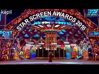 Kapil Sharman Star Screen Awards 2016 -