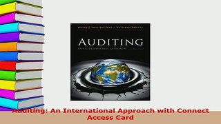 PDF  Auditing An International Approach with Connect Access Card PDF Online