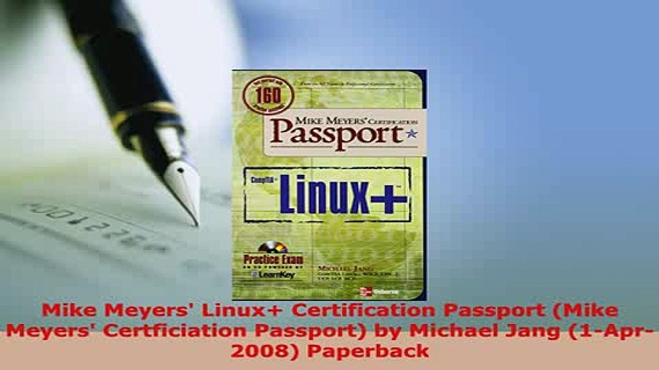 PDF  Mike Meyers Linux Certification Passport Mike Meyers Certficiation Passport by Download Full Ebook