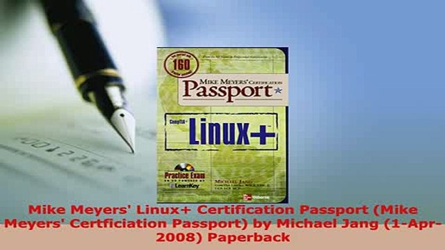 PDF Mike Meyers Linux Certification Passport Mike Meyers Certficiation Passport by Download Full Ebook