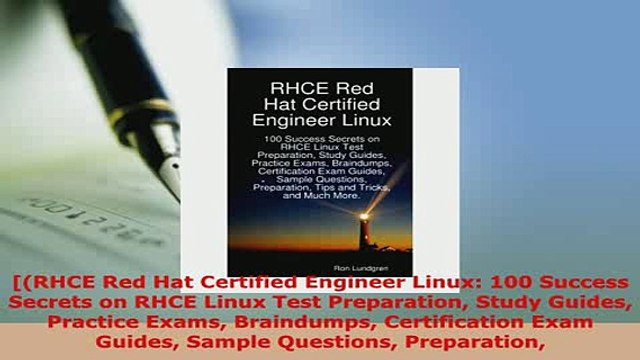 PDF RHCE Red Hat Certified Engineer Linux 100 Success Secrets on RHCE Linux Test Download Full Ebook