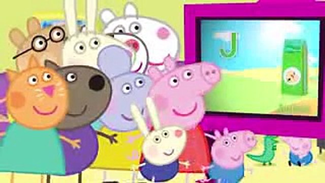 Peppa Pig learns alphabet Phonics Song ABC Learn Alphabet with Peppa Pig song
