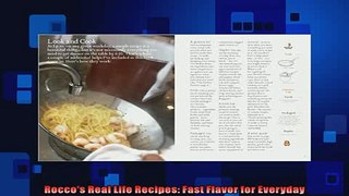 READ book  Roccos Real Life Recipes Fast Flavor for Everyday READ ONLINE
