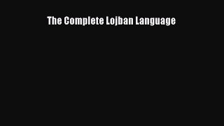 [Read book] The Complete Lojban Language [PDF] Online
