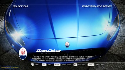 NFS11 - #13 East Gorge Canyon - Escape Lane, Maserati GranCabrio