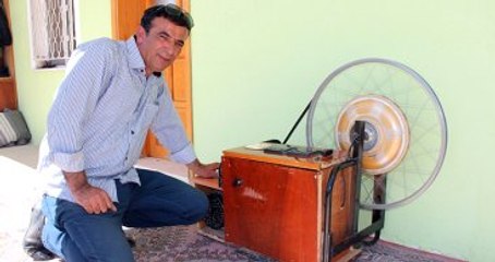 İlkokul Mezunu Vatandaşın Azmi! Kendini Şarj Edebilen Jeneratör Yaptı