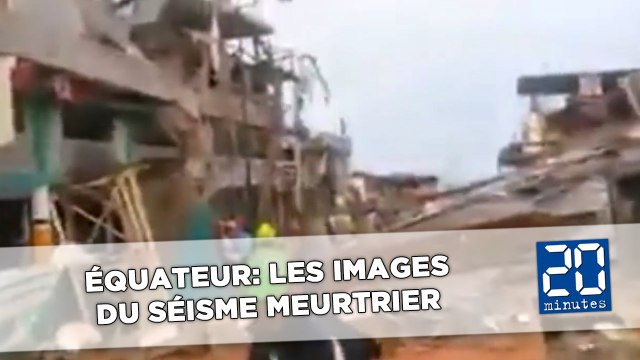 Equateur: Les images du séisme qui a fait au moins 272 morts